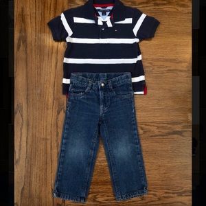 Tommy Hilfiger Polo Shirt and Nautica Jeans